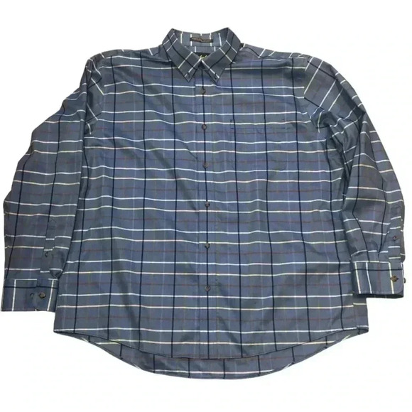 CABELA’S- Plaid Long Sleeve Button Front (2XL/2TG) - Picture 3 of 7
